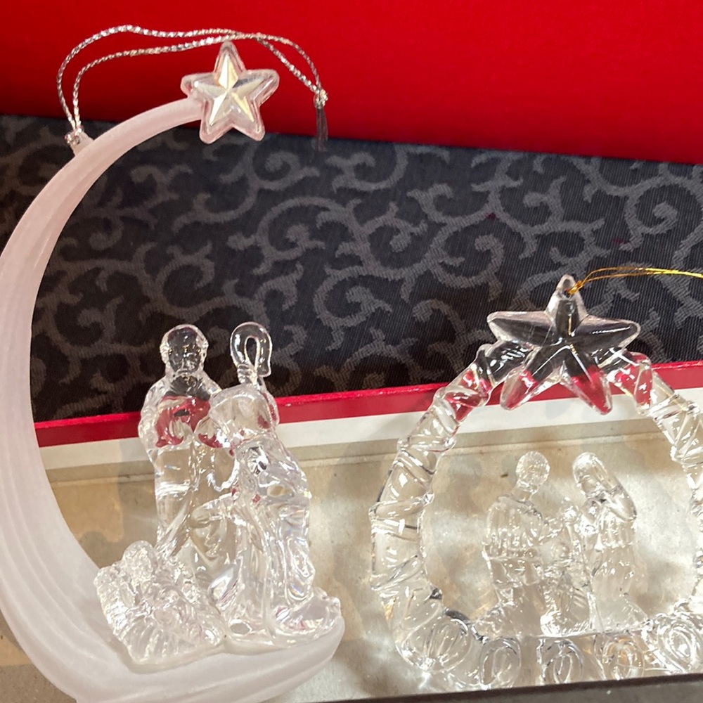 Two Christmas Ornaments